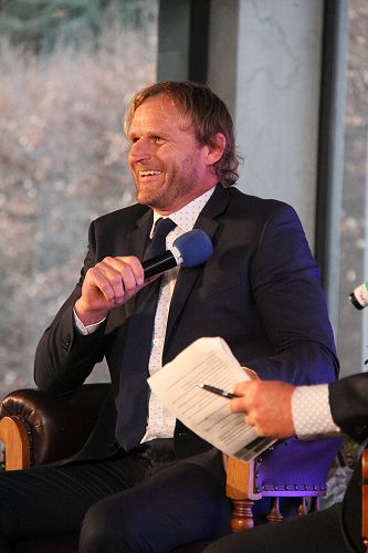 And a laugh from Scott Robertson