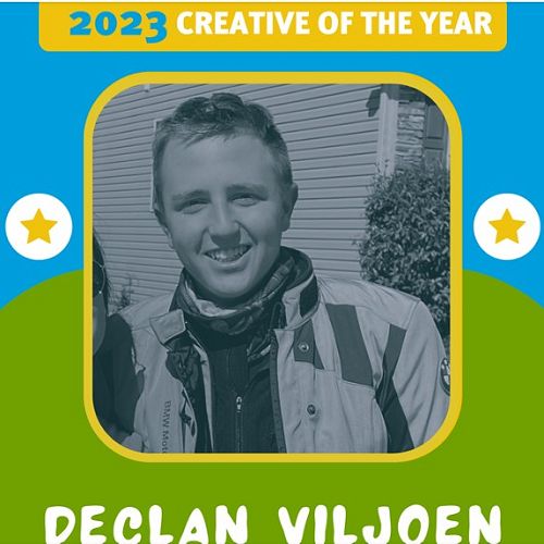Declan Viljoen 2023 Creative of the
Year Youth Week Award