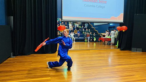 Rebekah Sime - Taichi fan