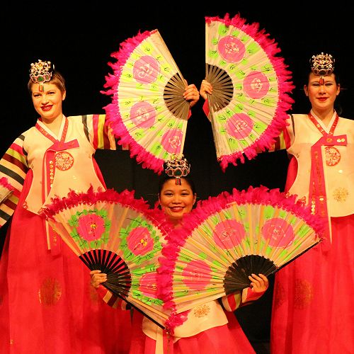 Korean Flag Dancers
