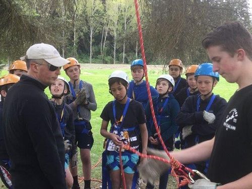 Adventures at Year 7 Camp survival. 