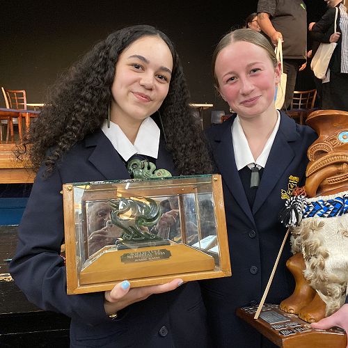 Māreikura Nepia and Fenella Cooney