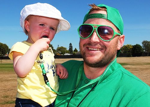 McClintock Staff - Richard Washington and his daughter Kate