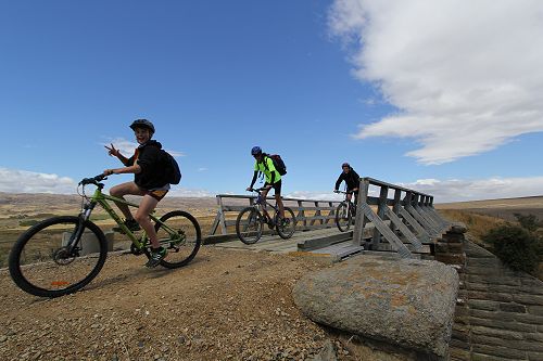 One of the many bridge crossings... 
