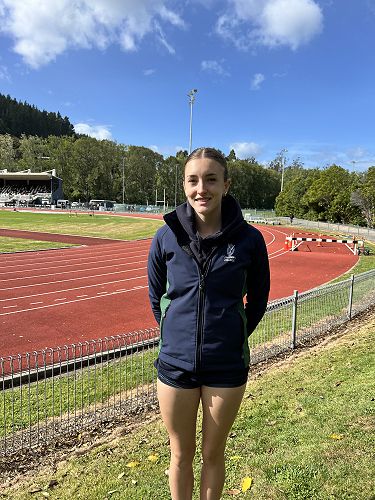 Alex delighted to achieve a record and a P.B!