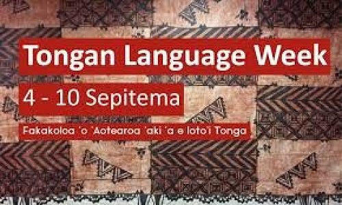 Tongan language Week 4 - 10 Sepitema