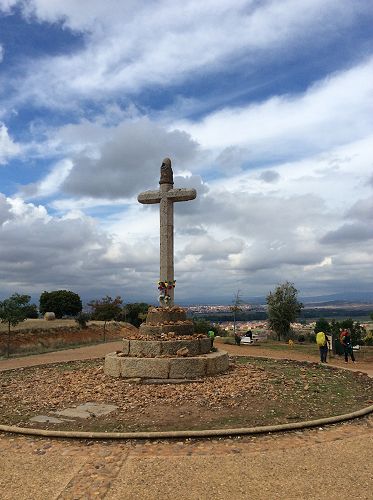 Day 15 at San Justo de la Vega looking down on Astorga.