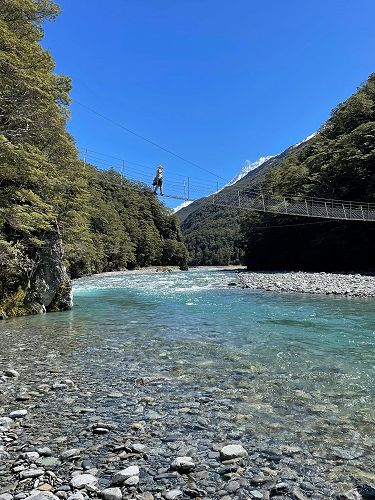 Year 13 Outdoor Ed on the Huxley Valley Tramp