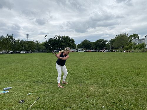 Jo Fanning showing great form!