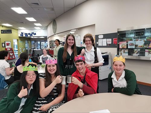 Wednesday's Student Librarian team 2022