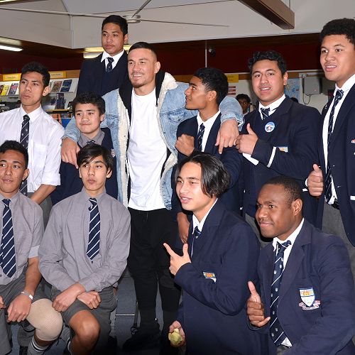Sonny Bill Williams visit