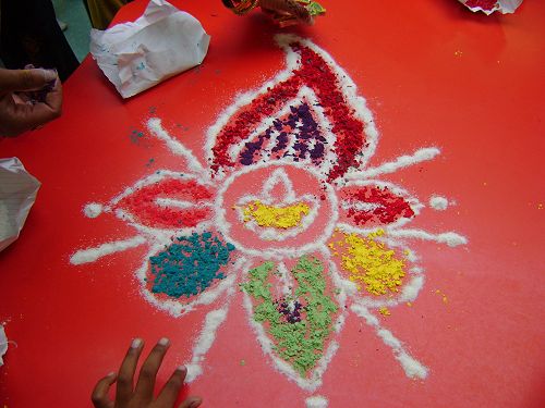 The finished pattern