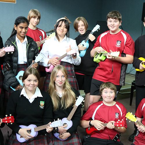Ukes in Schools Donation 2023!