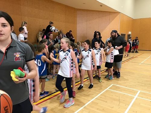 Big congratulations at the end of the game.