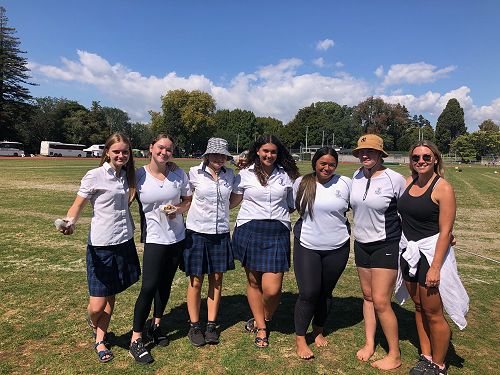 Our student helpers and student teacher 