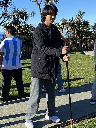 Learning matau (right) and maui (left)