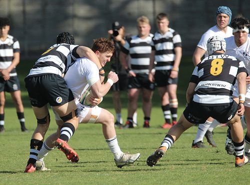 1st XV vs New Plymouth Boys' High School