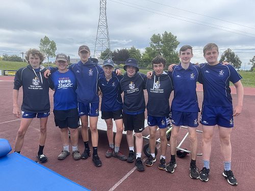 Our TBHS Leaders who came to support us - They were awesome ?