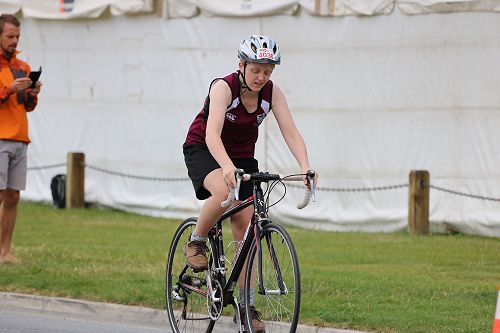 Challenge Wanaka Secondary Schools Trialthlon. 