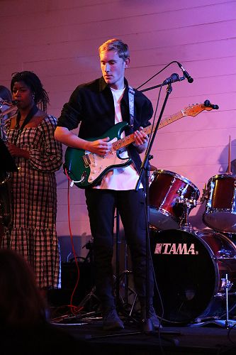 Tyler Curtis performing at Nayland (Un)Plugged)