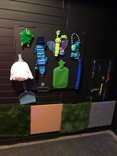 Another sensory wall.