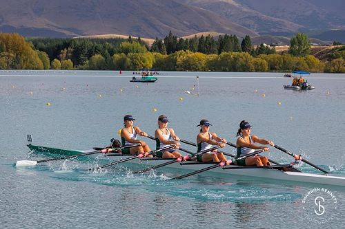 Novice Under 18 Quad - blasting out of the start