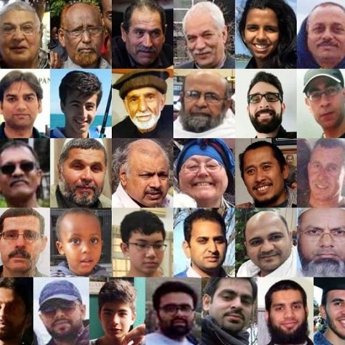 Victims of the Mosque Terror Attack