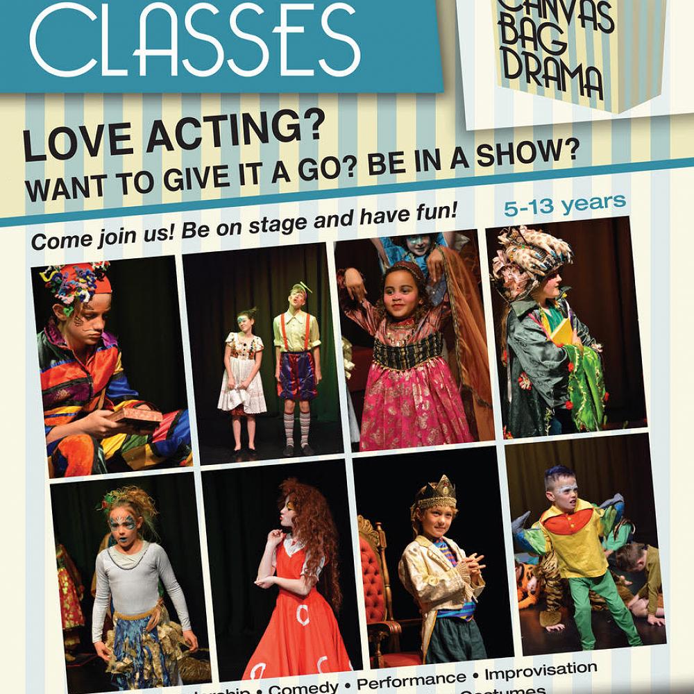 CANVAS BAG DRAMA SCHOOL Merivale Campus