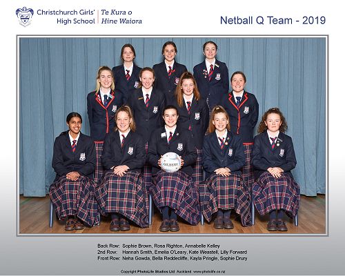 Netball Q Team 2019
