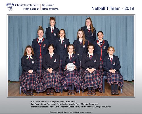 Netball T Team 2019