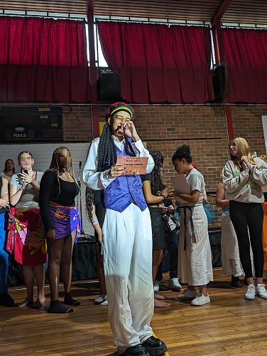 Raven S, winner of our Harmony Day 2024 talent quest