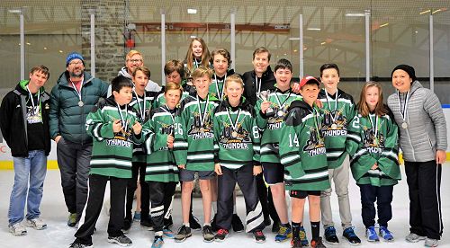 U14 Dunedin Thunder Ice Hockey Team