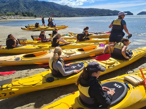 Year 13 PE and Outdoor Ed Camp - Abel Tasman National park