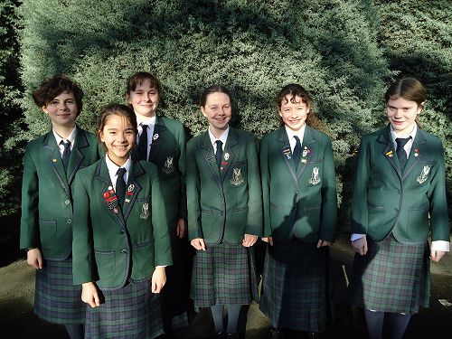 Year 7 Finalists: Micah Bradburn-Hay, Eleanor Wong, Tegen Baldwin, Imogen Harrison, Georgia Houghton, Sophia Scott  (Aiva Pattinson-Trent absent)