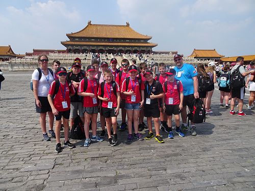 Group in the Forbidden City - Beijing
