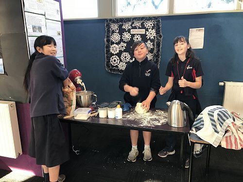 Anika, Thomas and Katie.