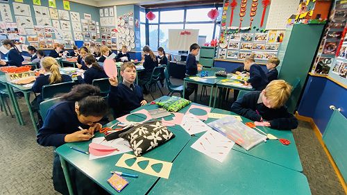 Year 5 Dragon boat craft