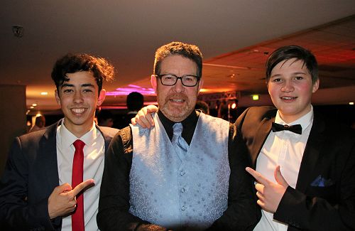 Omar, Biggsie and Alex - 2019 Ball