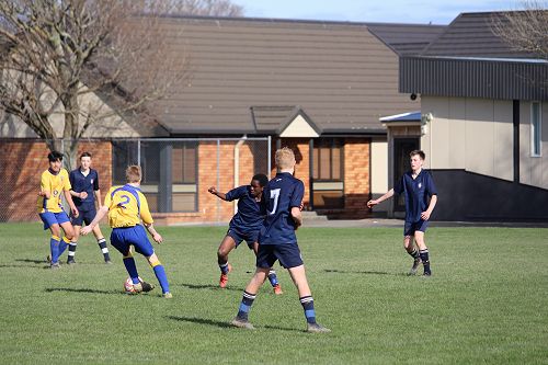 Junior XI Football v Rongotai College