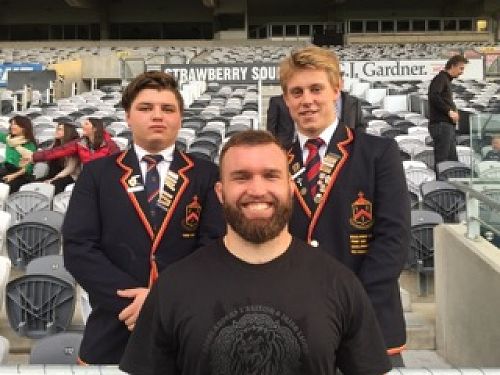 Henry and Reon meet Liam Coltman