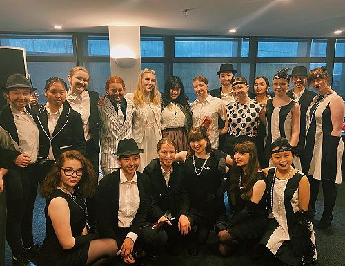 The team at the National Shakespeare Festival in Wellington