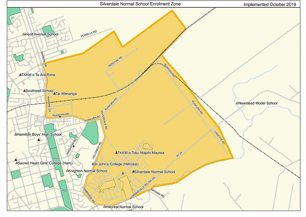 Out of zone enrolments
