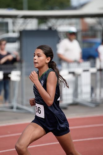 Sadye running strong