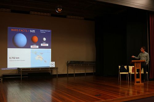 Dr James Scott - Geology and Mars Talk 