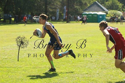 Jordan Hand - NZ Under 15 Touch Representative