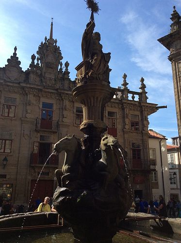 Day 26 Praza Das Praters in Old Santiago