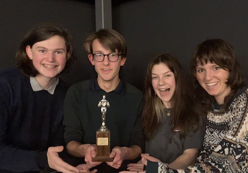 Yr 11 History quiz winners