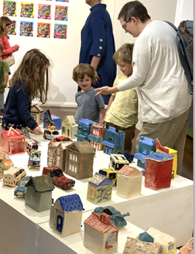 Places and Spaces 2023, Easthenware clay and glaze