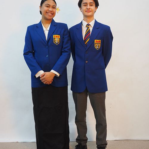 Sala Fogavai and Kaita Hummel-Jibiki