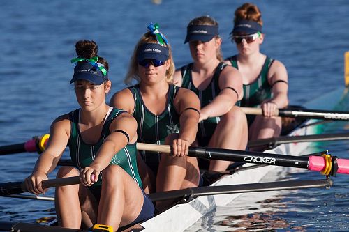 Front to back: Antonia Bachop, Niamh Paterson, Siena Snow, Amelia Findlater